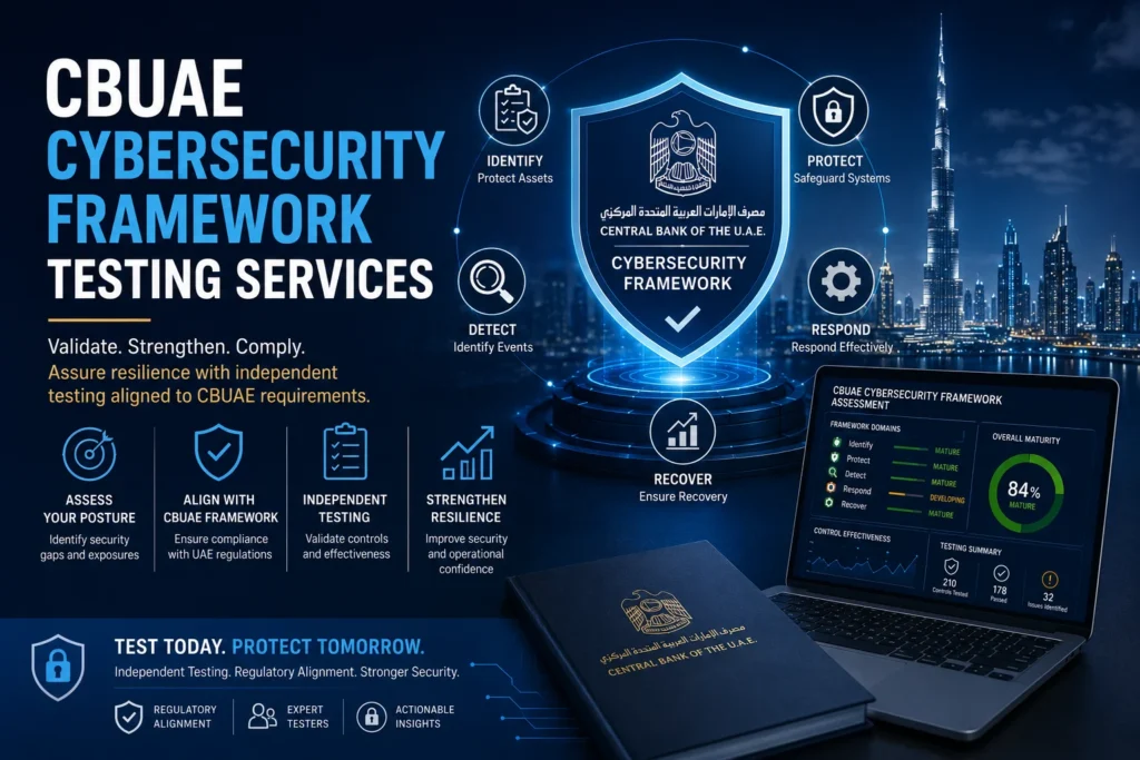 CBUAE Cybersecurity Framework Testing Services