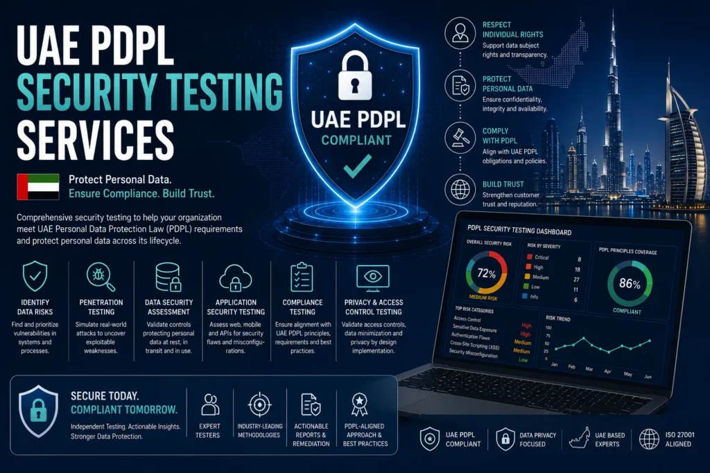 UAE PDPL Security Testing Services