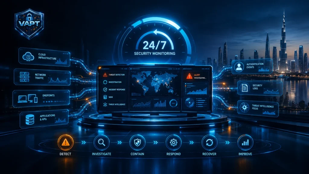 24/7 Security Monitoring in Dubai