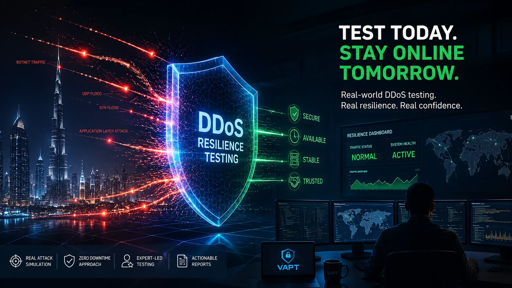 DDoS Security Testing Company in the UAE: What to Check Before You Sign the SOW